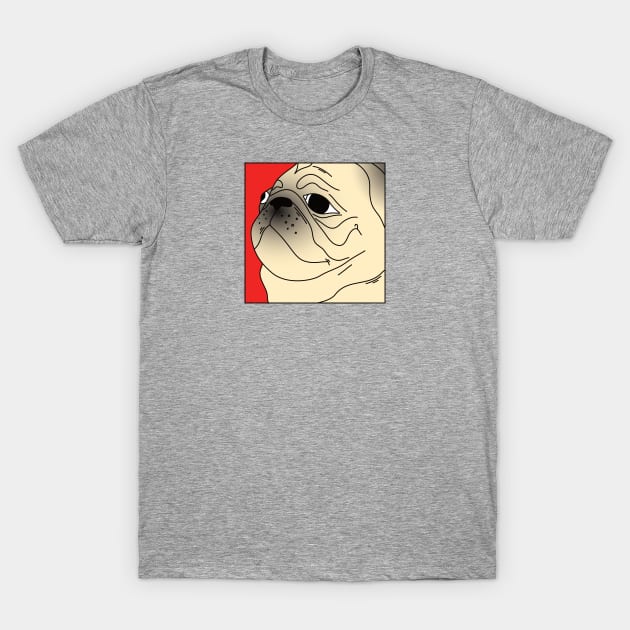 Pug T-Shirt by magyarmelcsi